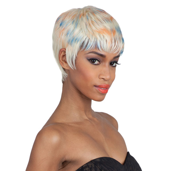 HAILEY FREETRESS EQUAL SYNTHETIC WIG BOY CUT SHORT STRAIGHT EXOTIC COLOR PINK eBay